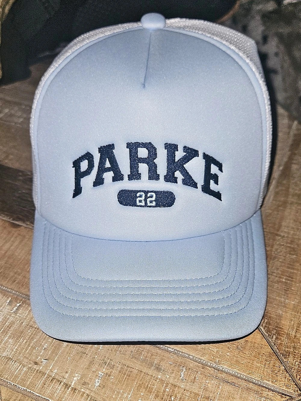 Parke Birthday Trucker Blue Hat
